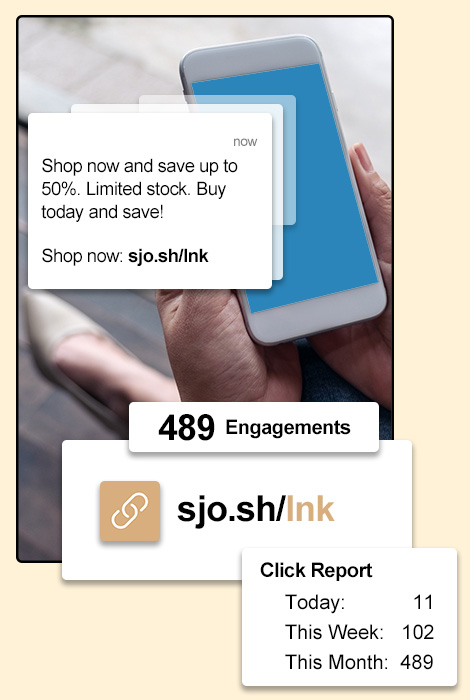 Volt Mail gives you a URL shortener built with powerful tools to help you grow and protect your brand